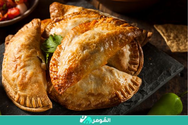 قطايف بالدجاج والشيدر اكلات رمضانية
