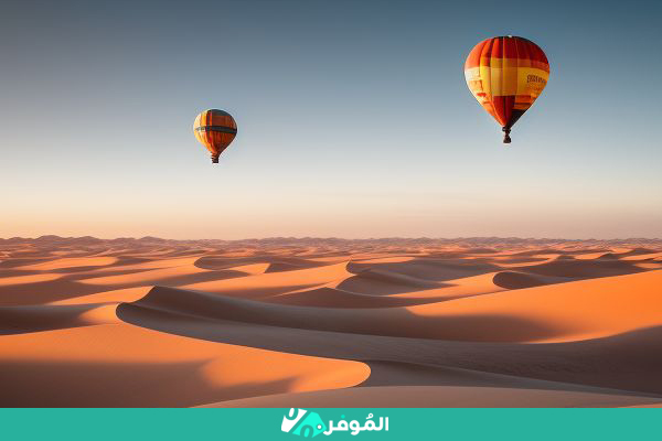 تذكرة-جولة-منطاد-الهواء-الساخن-صحراء-دبي