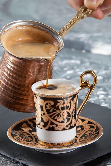 أجمل اطقم فناجين القهوة العربية