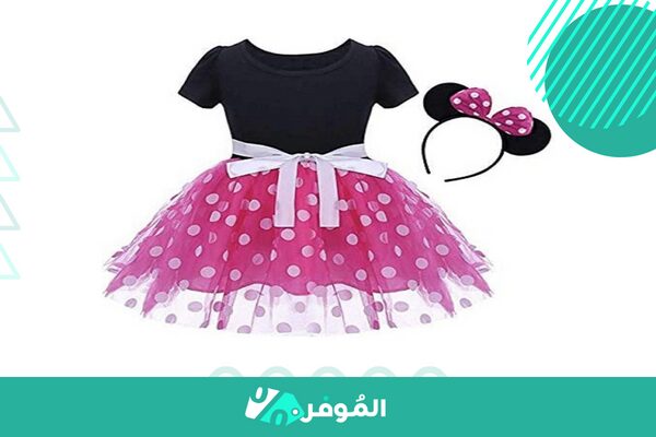 فستان ديزني ميني ماوس للبنات Disney Minnie Mouse Dress