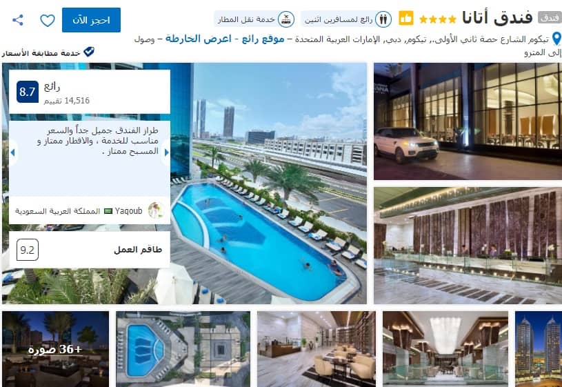 فندق أتانا