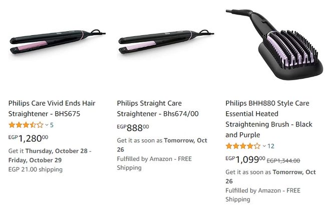 Philips hair iron