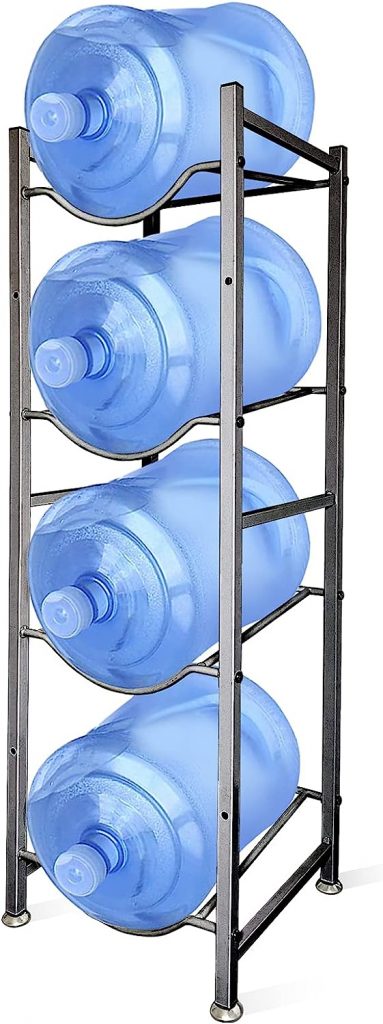 4-Tier Water Bottle Holder Shelf