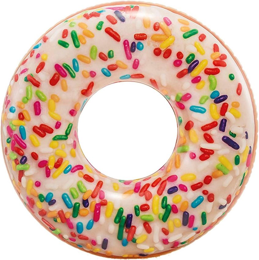 Rainbow Sprinkle Donut Tube