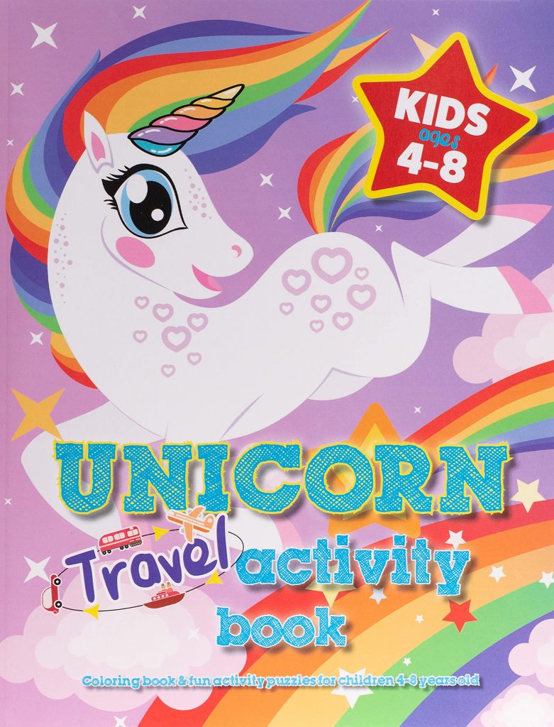 Unicorn Smasher Activity Book for Kids Ages 4-8