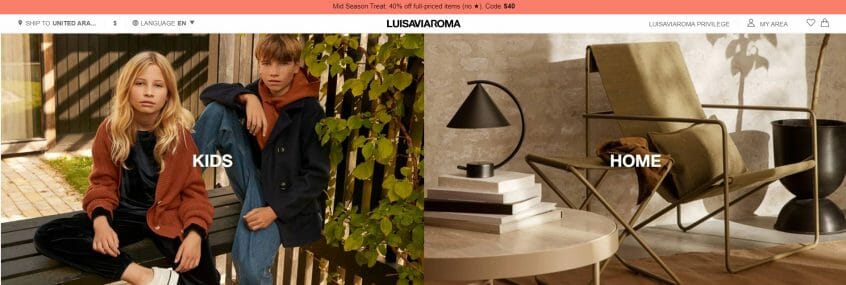 How to use my Luisaviaroma promo code, Luisaviaroma code & Luisaviaroma discount code to shop at Luisaviaroma UAE & Luisaviaroma KSA and many more.