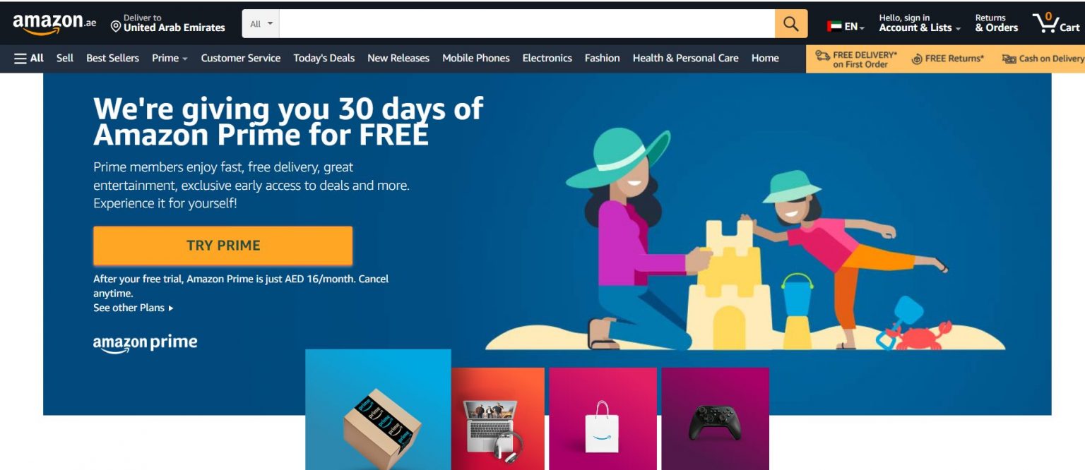 Amazon UAE Promo Code Up to 80 + 15 Off October 2023