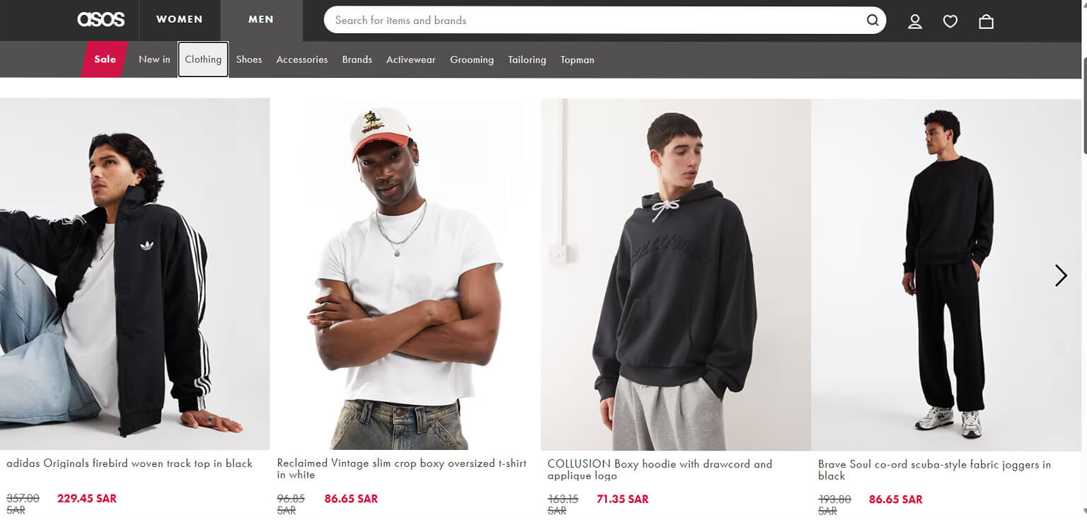 ASOS Men's Clothin