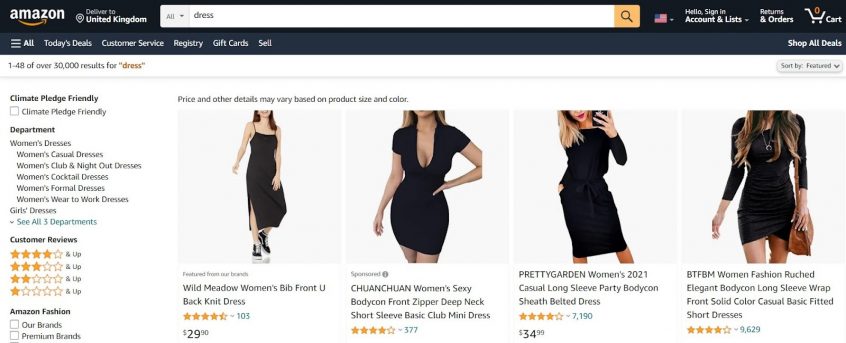 Get Amazon coupons to shop fashion