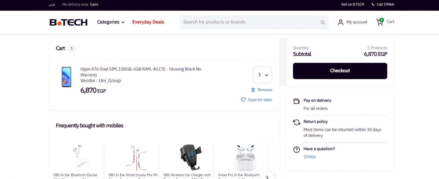 BTech Promo Code October 2024 for Egypt Up to 10 Off all Orders Now!