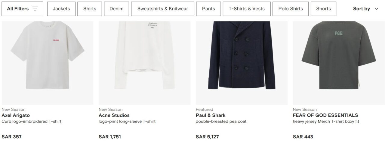 Farfetch Men's Fashion Offers