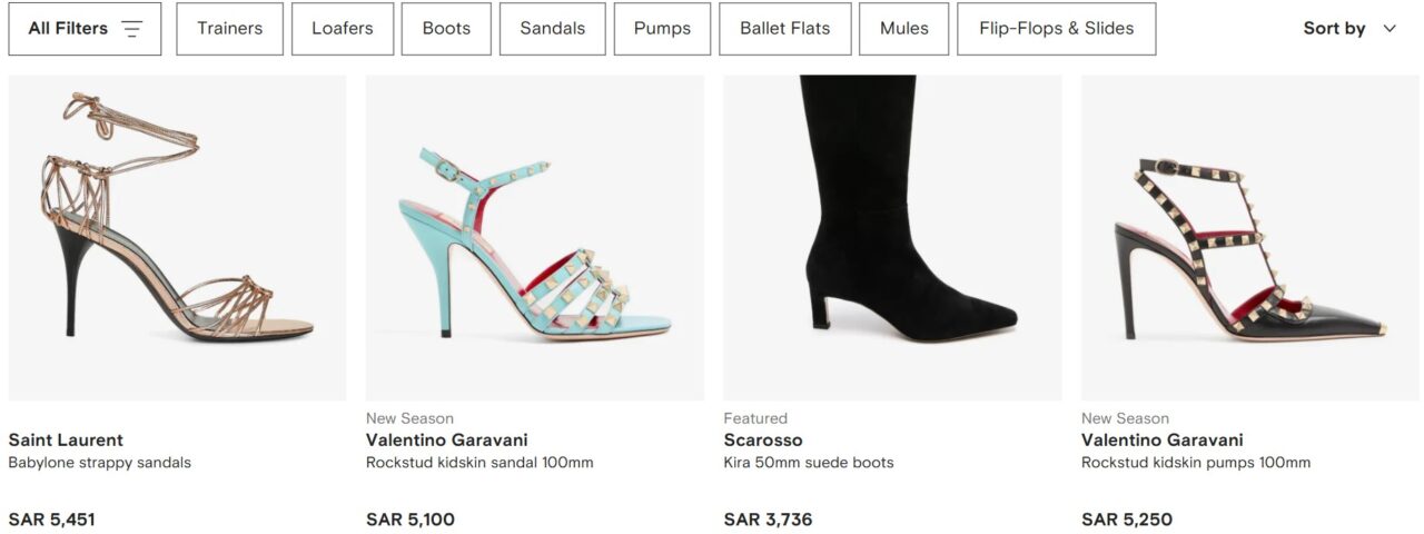 Farfetch Shoes Deals