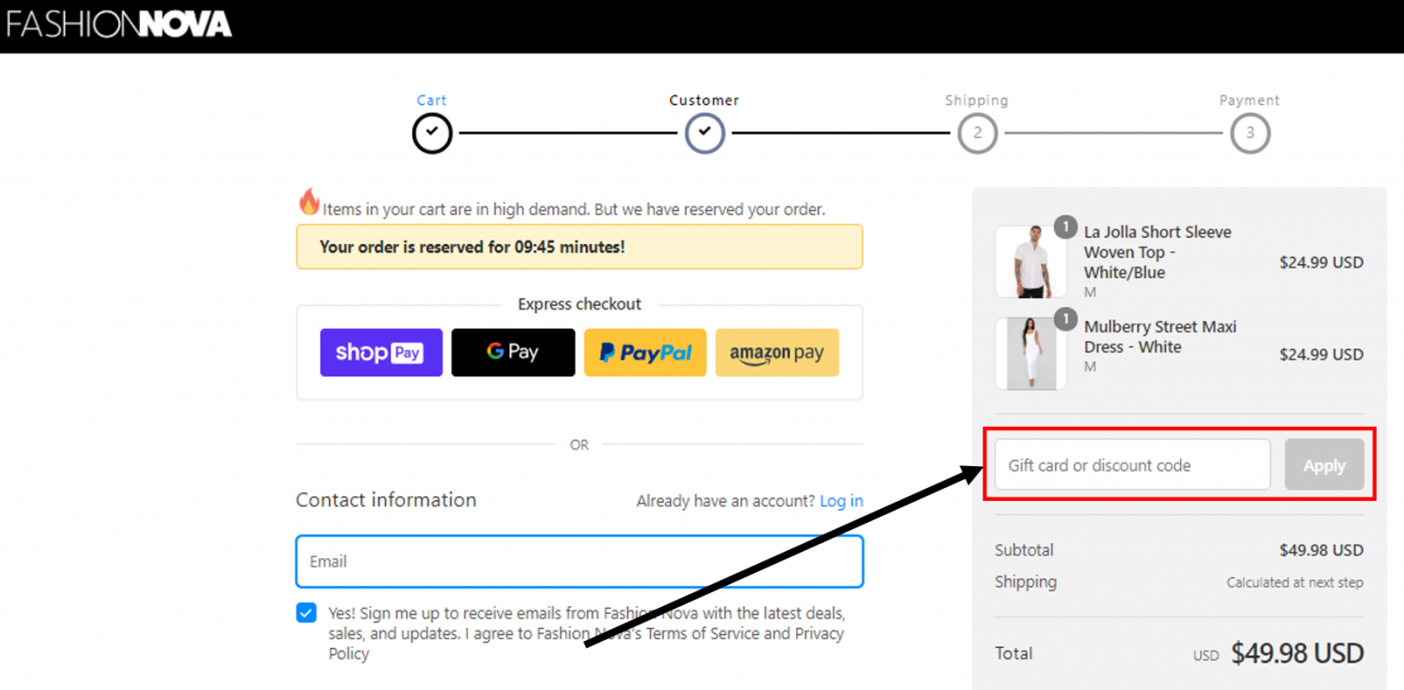 Fashionnova Coupons 2024 كود خصم فاشن نوفا وكوبونات وعروض خصم الموفر
