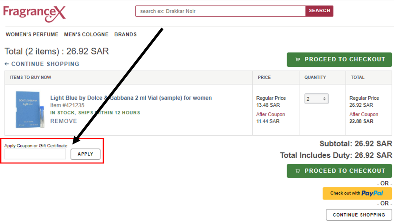 FragranceX Coupons 2024 كود خصم فراجرانس اكس وكوبونات حصرية الموفر