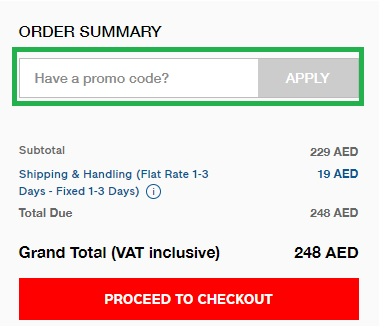 To save money on LC GAP UAE, apply the GAP promo code from Almwafir into the box outlined in green!