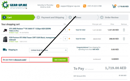 How to use my Gear-up.me discount codes, Gear-up deals & Gear-up.me coupon codes?