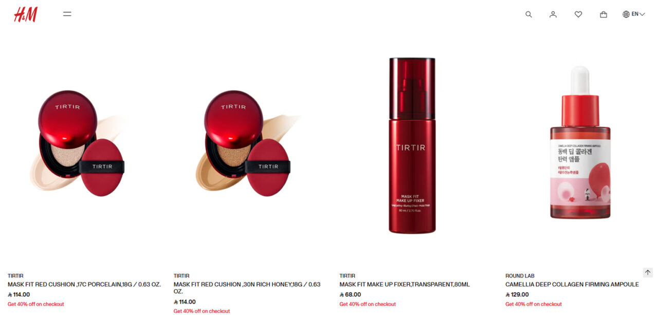 H&M Beauty 