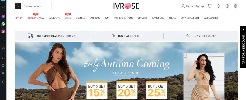 Ivrose clothes hotsell