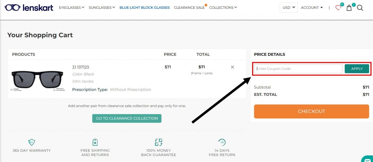 كود خصم لنس كارت 2024 كوبون خصم 10 على كل الموقع Lenskart Coupon Code