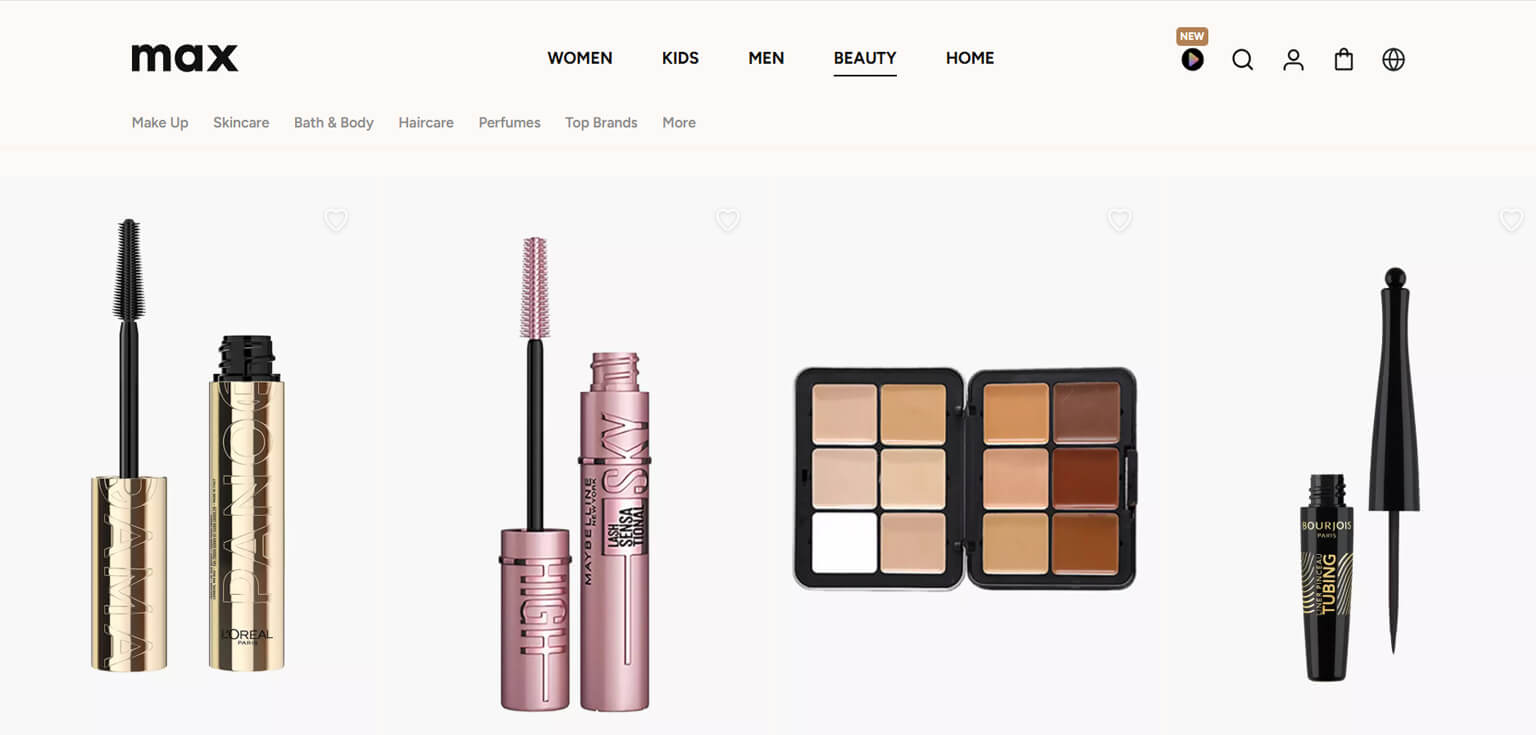 Max Fashion Beauty