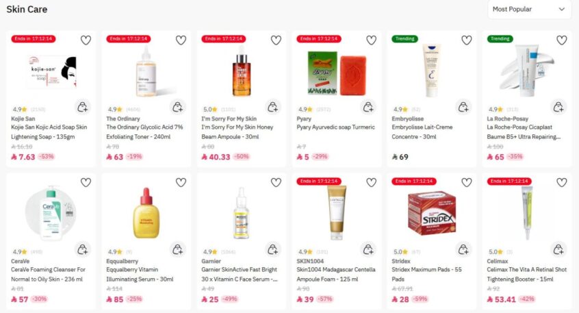 Nice One Skin Care Deals