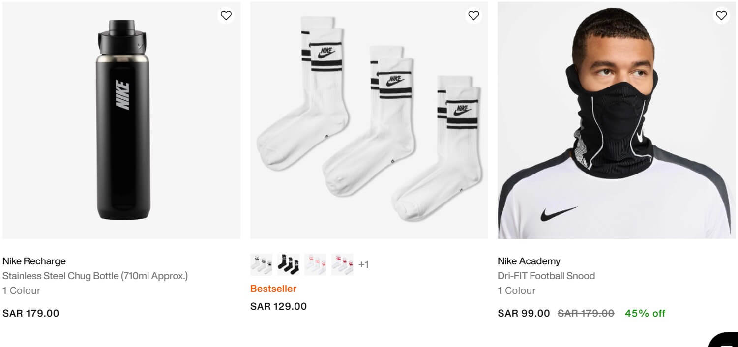 Nike Accessories Promo Codes and Deals