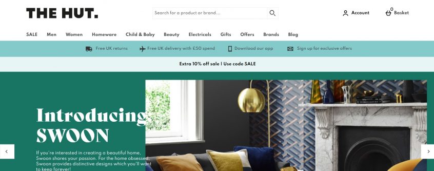 How to use your The Hut discount codes, The Hut promo codes & The Hut vouchers to shop at The Hut UK