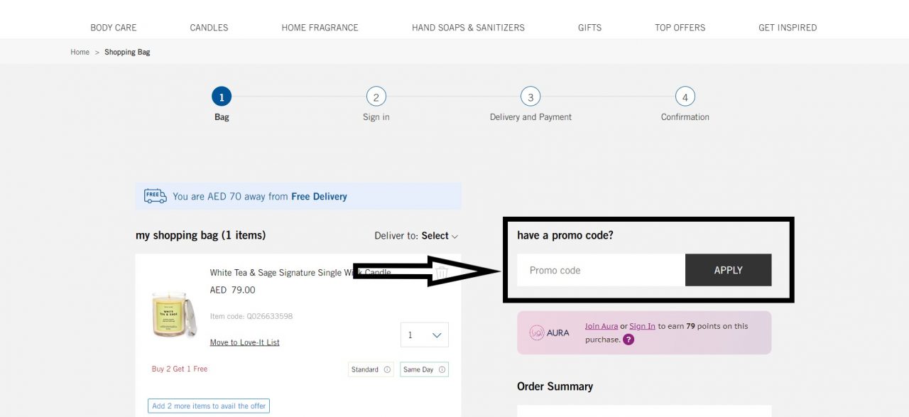 Bath&Body Works UAE Promo Code for October 2023 5 OFF!