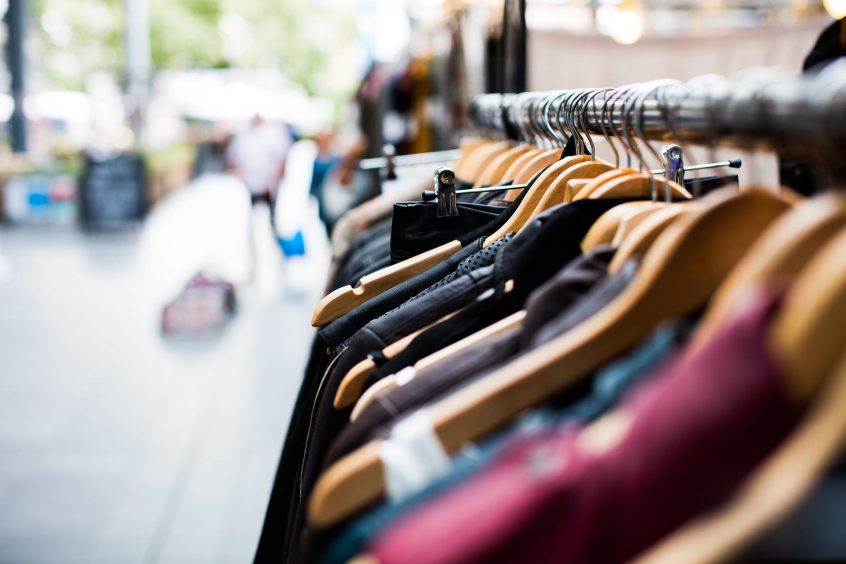 Clothes on Hangers