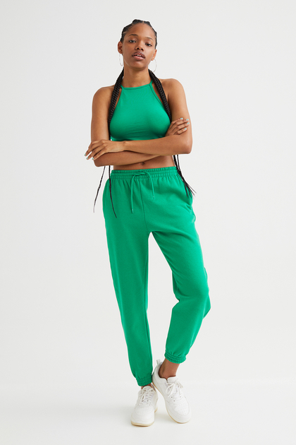 Clothing brands in Egypt-high waisted joggers-H&M Egypt
