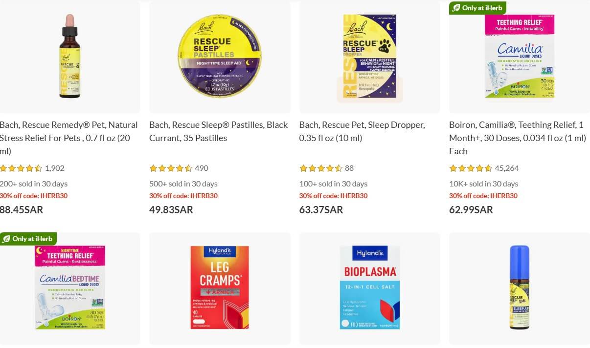 iHerb Herbs & Homeopathy Coupon Code