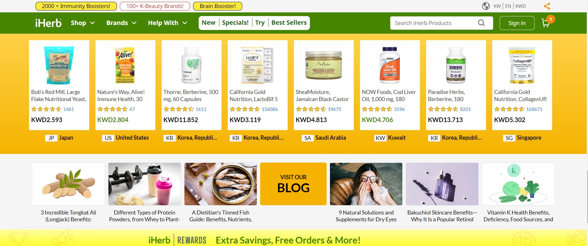 iHerb Discount Code and Deals for June 2023 Up to 30 off + 5 extra