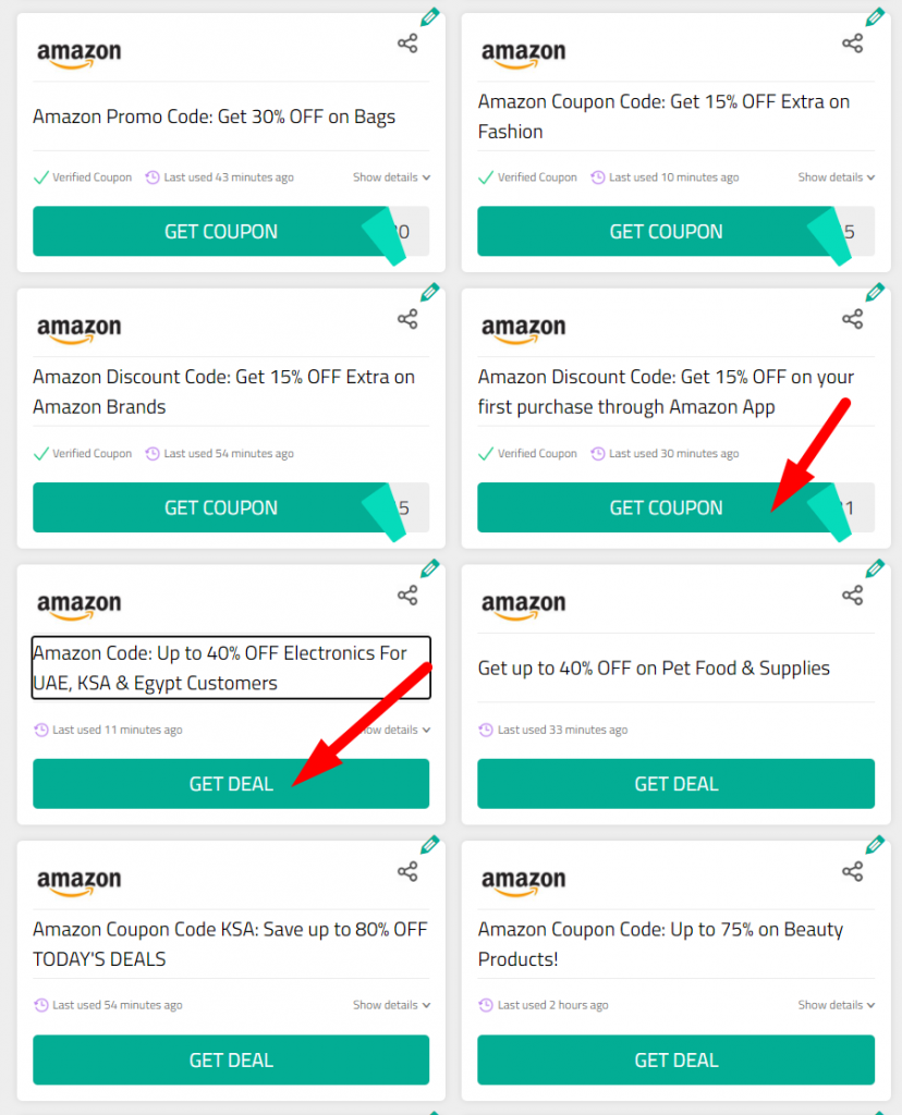 Amazon Egypt Offers & promo codes