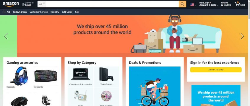 Use your Amazon Egypt promo code to save money