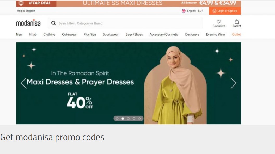 Modanisa UAE Coupon Code 16 off EVERYTHING for August 2024