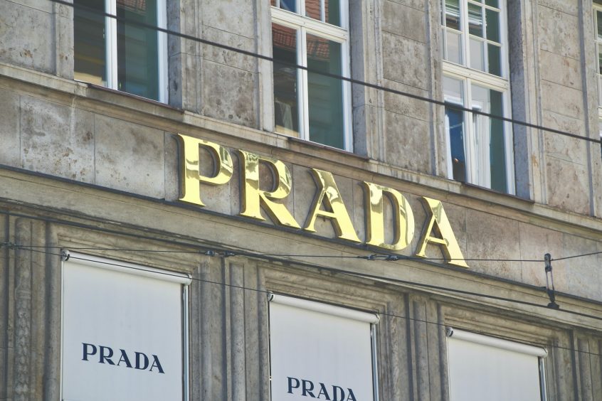 Prada store front