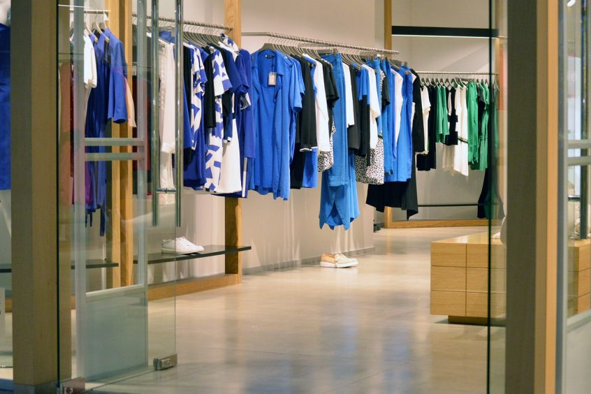 retail store for clothing