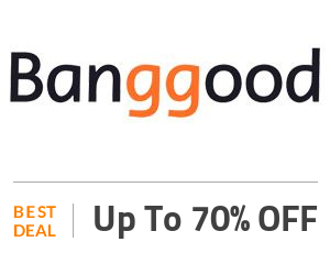 Banggood Deal: Up to 70% OFF Sitewide Off