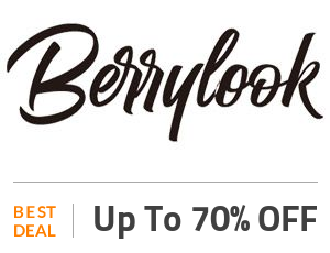 Berrylook Deal: Save Up to 70% On Sitewide Orders Off
