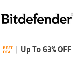 Bitdefender Deal: Up to 63% OFF on Sale Collection Off