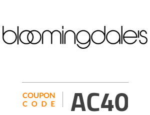 Bloomingdales Coupon Code: AC40
