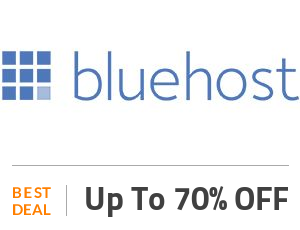 Bluehost Deal: Bluehost Deals: Get Up to 70% off managed WordPress hosting Off