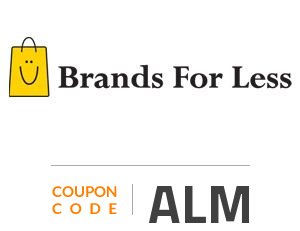 Brands For Less Coupon Code: ALM