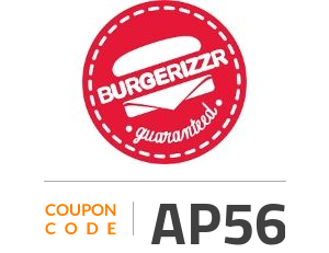 Burgerizzr Coupon Code: AP56