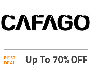 Cafago Deal: Get Up to 70% Discount Sitewide Off