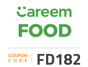 Careem Food Coupon Code: FD182