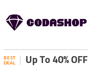 CodaShop Deal: CodaShop Discounts: Get Up to 40% Off Video Games Off
