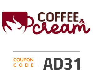 Coffee & Cream Coupon Code: AD31