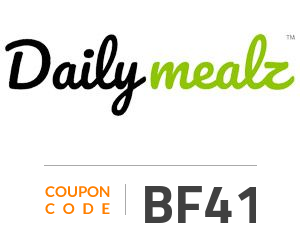 Daily Mealz Coupon Code: BF41
