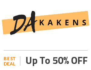 Dakakens Deal: Dakakens Offer: Up to 50% OFF Off